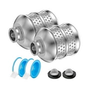 nmells Clearance 2Pcs Aluminum Garden Filter Water Softener Sprinkler Filter Garden Water Purifier | Strainers